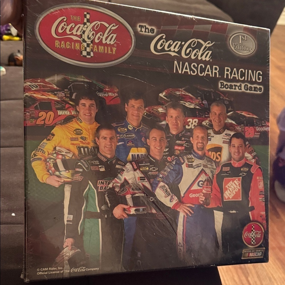 Coca-Cola NASCAR Racing Family Game